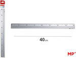 Madrid Papel Ruler Transparent 40cm