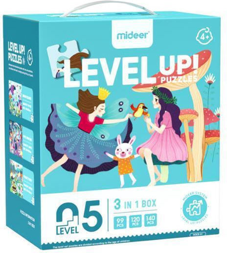 Детски Пъзел Magic World за 4+ години+ Години 130бр MiDeer