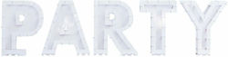 Gingerray Balloon Stand Mosaic Party Table Decoration for Party Letters