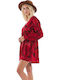 Day and Night Mini Dress Red