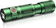 Fenix Επαναφορτιζόμενος Φακός Μπρελόκ LED Αδιάβροχος IP68 με Μέγιστη Φωτεινότητα 400lm E05R Ενσωματωμένη Πράσινος