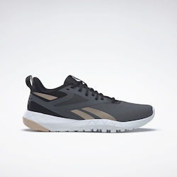 Reebok Flexagon Force 4 Women's Running Sport Shoes Core Black / Pure Grey 7 / Sleek Met