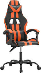 vidaXL 349525 Leatherette Black / Orange vidaXL 349525 Leatherette Black / Orange