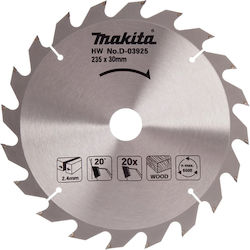Makita Δίσκος Κοπής Ξύλου 235mm