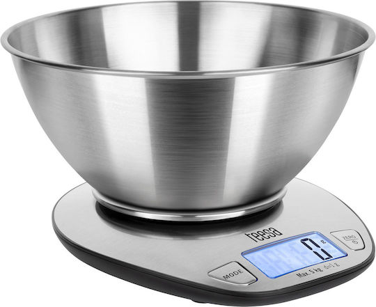 Teesa Cantar Digital De Bucatarie Cu Bol Pana La 5kg Argintiu