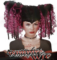 Carnival Wig Afro Hair Black Vampire