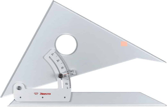 Aristo Triunghi Geometric Plastic 30cm 45 de grade