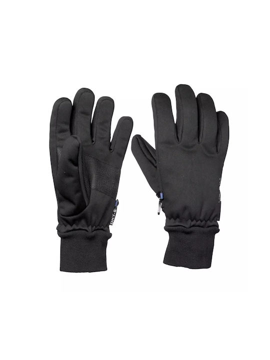 Sinner Kids Gloves Black Canmore