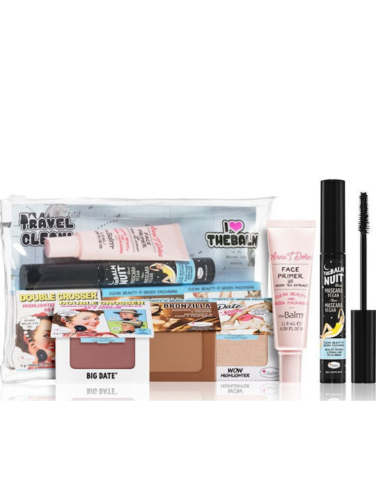theBalm Clean & Green Σετ Μακιγιάζ για Πρόσωπο & Μάτια 5τμχ