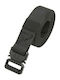 Men's Belt Fabric Webbing Belt Black