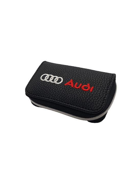 Leather Car Key Holder Case Audi OEM Audi