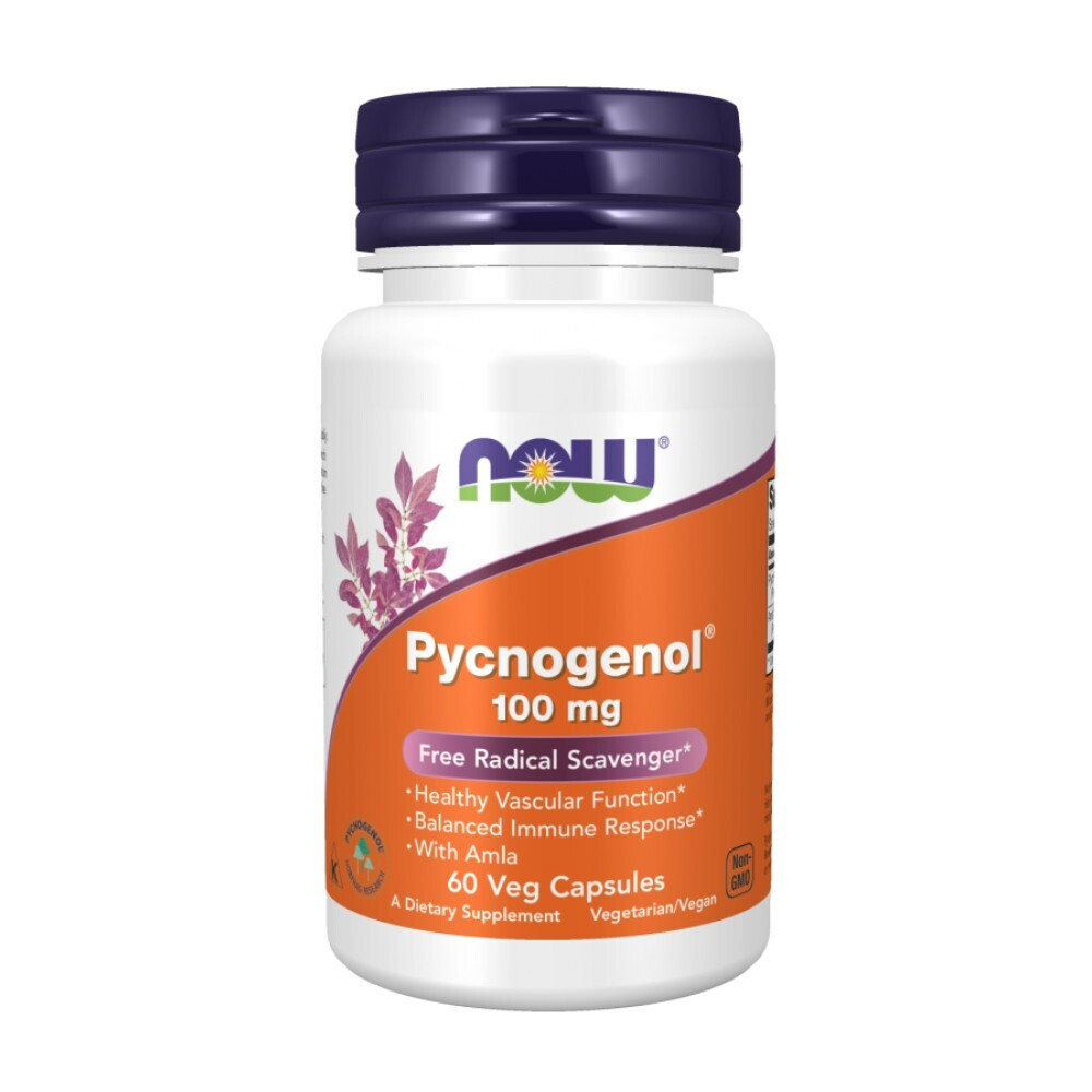 Now Foods Pycnogenol 100mg 60 φυτικές κάψουλες | Skroutz.gr