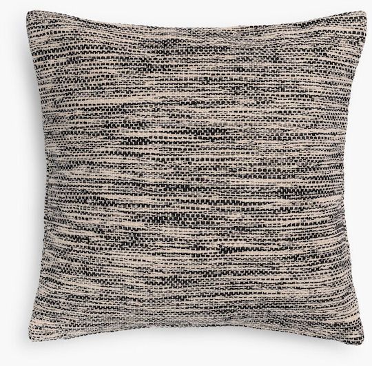 Calma House Față De Pernă Surat Din 100% Bumbac Gri Inchis 45x45cm