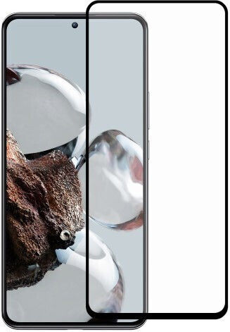 Full Face Tempered Glass Μαύρο (Xiaomi 12T / 12T Pro)