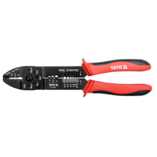 Yato Crimping Pliers with Stripper Length 240mm