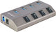 StarTech USB-Hub Mit 4 Anschlüssen USB 3.2 Mit Micro-USB-B Anschluss Grau