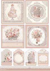 Stamperia You and Me Cards Ριζόχαρτο Decoupage