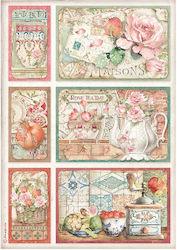 Stamperia Casa Granada Cards Ριζόχαρτο Decoupage