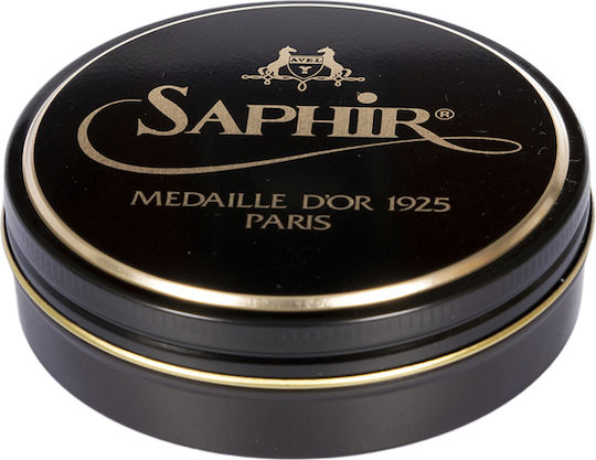 Saphir Pate de Luxe GL Vopsea pentru Încălțăminte din piele Maro închis 100ml