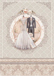 Stamperia You and Me Wending Dress Ριζόχαρτο De...