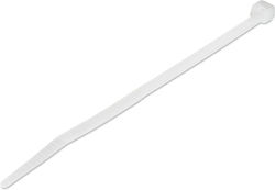Powertech Legături Cablu Din Plastic 150mmx2.5mm În Culoare Albă 100 Bucăți TIES-041 Powertech Legături Cablu Din Plastic 150mmx2.5mm În Culoare Albă 100 Bucăți TIES-041