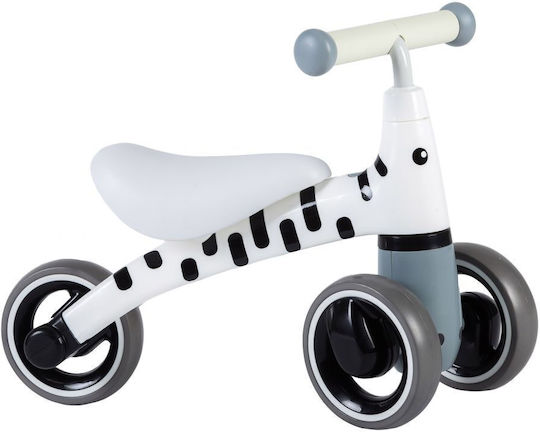 Ecotoys Zebra Lauflernhilfe Ride On für 12++ Monate LB1603 Weiß