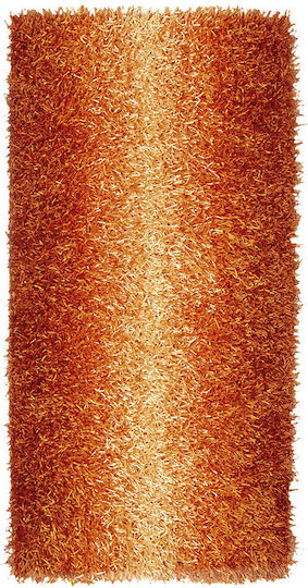 Koulis Carpets Small Size Set Shaggy Covoare pentru dormitor Vision Πορτοκαλί 51-18-0008 3buc