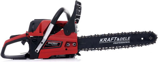Kraft & Dele Αλυσοπρίονο Βενζίνης 4.3hp 8kg με Λάμα 40cm και Easy Start