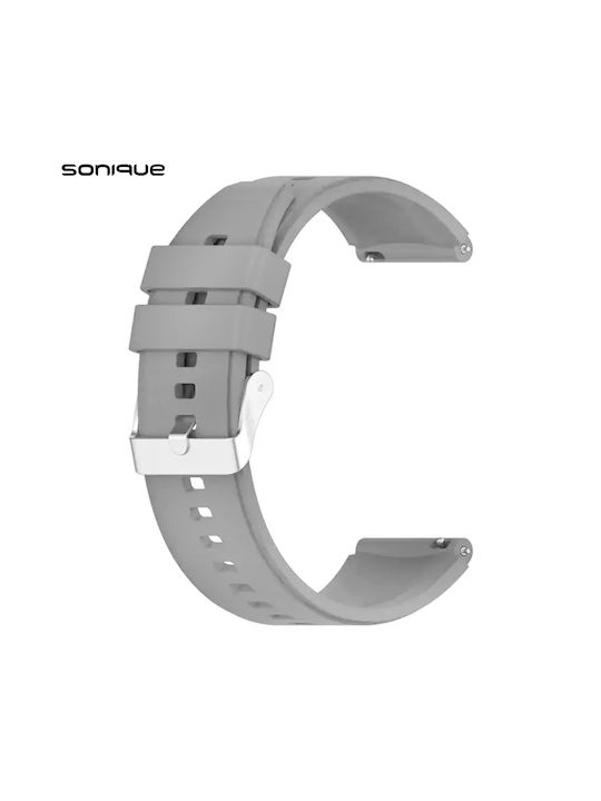 Sonique Λουράκι Σιλικόνης Γκρι (Huawei Watch GT...