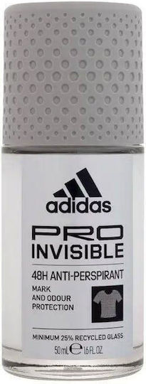 adidas Pro Invisible Αποσμητικό 48h σε Roll-On 50ml