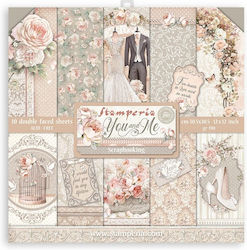 Stamperia You and Me Foi Scrapbooking 190gr/m² ...