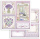 Stamperia Provence Cards Scrapbooking Beidseitig Einzelnes