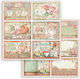 Stamperia Casa Granada 6 Cards Лист Scrapbooking Двустранен Единичен