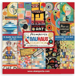 Stamperia Bauhaus Foi Scrapbooking 190gr/m² 10 ...