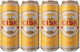 Cisk Lager Beer Can 4x500ml