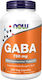 Now Foods Gaba 750мг 200 Билкови капсули