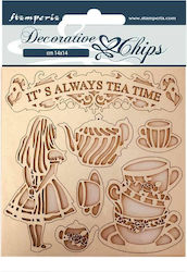 Stamperia Alice Tea Time Scrapbooking