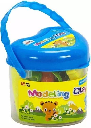M&G 12 Knetgummis Knetmasse 12 Farben für 3+ Jahre Blue