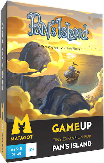 Extensie de Joc Pans Island Gameup pentru 2-5 Jucători 10+ Ani (EN) Matagot
