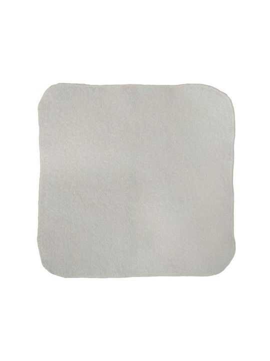 Shoulder Burp Cloth White 30x30cm