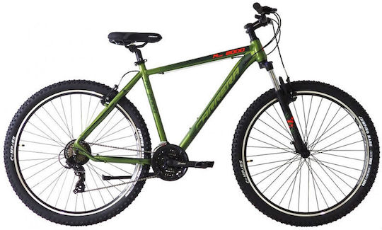 Carrera M9 2000 29" 2022 Verde Mountain Bike cu 21 Viteze