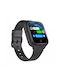 Awei H14 Kinder Smartwatch mit GPS und Kautschuk/Plastik Armband Schwarz