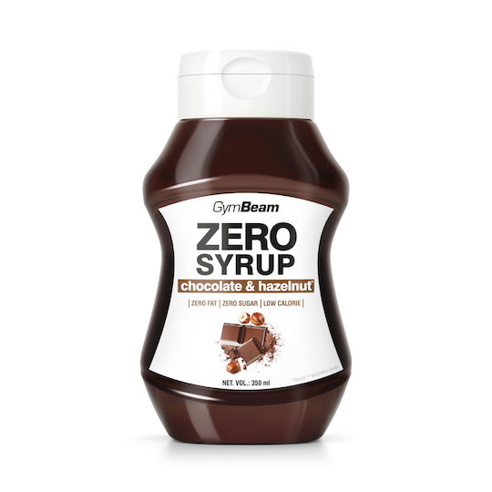 GymBeam Syrup Zero with Hazelnut - Chocolate Flavour Sugar Free 350ml