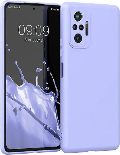 Leewello Solicolors Back Cover Silicone Purple (Redmi Note 10 Pro)
