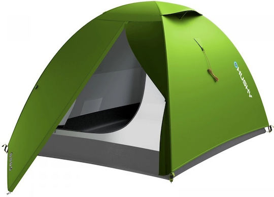 Husky Sawaj Σκηνή Camping Igloo Πράσινη με Διπλό Πανί για 2 Άτομα 230x215x120εκ.