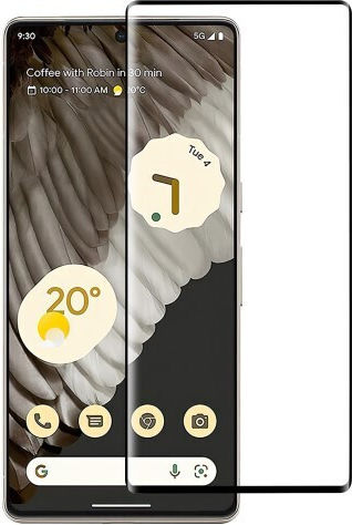 Full Face Tempered Glass Negru (Google Pixel 7 Pro)