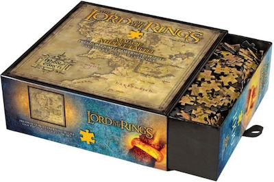 Middle Εarth’s Μap - Lord of the Rings Puzzle 2D 1000 Pieces