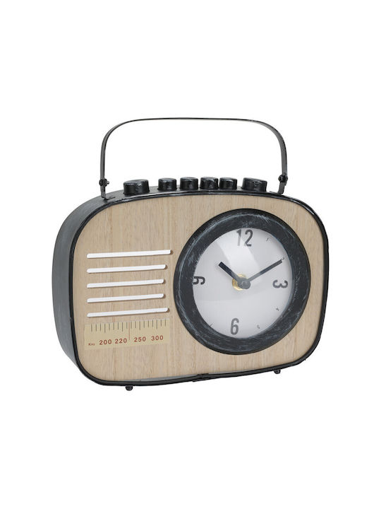 Table Clock In Radio Design 22x60x10cm