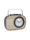 Table Clock In Radio Design 22x60x10cm