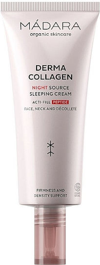 Madara Derma Crema de fata Anti-îmbătrânire și Tonifiere de Noapte cu Colagen și Peptide 70ml